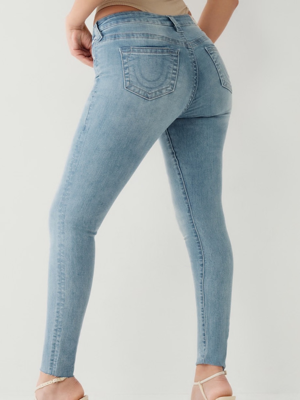 True Religion Light Blue Skinny Jeans